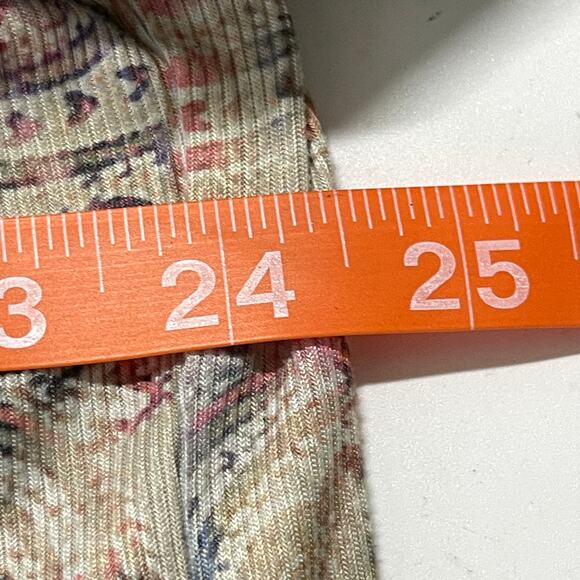 Time and Tru Tunic Top Womens Plus XXXL / 22 Paisley Animal Print Bohemian Flowy - Picture 8 of 8